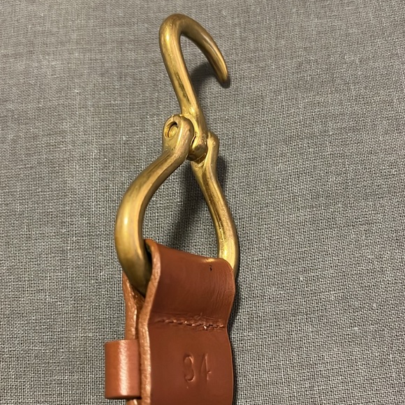 Country Club Prep Longshanks Brown Belt, Size 34 - Picture 8 of 12